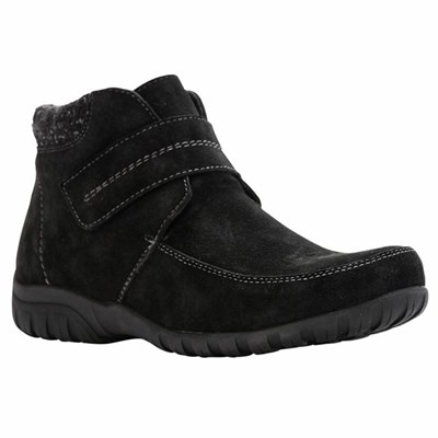 Botas Propet Delaney Correa Mujer Negras | JXPV-49705