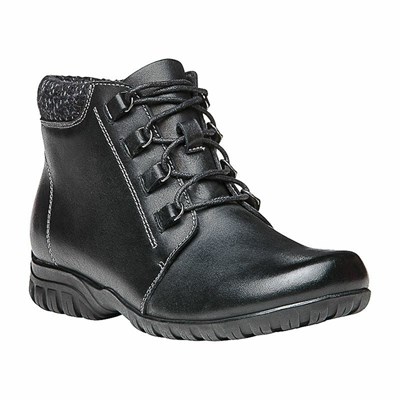 Botas Propet Delaney Mujer Negras | INXA-50273