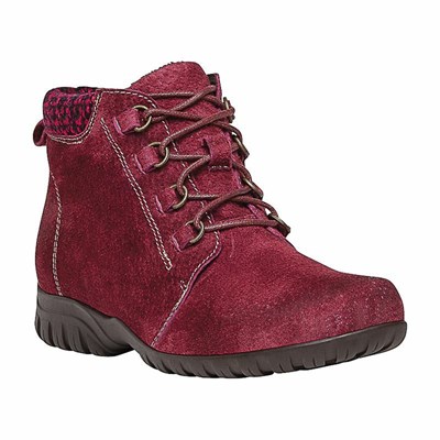 Botas Propet Delaney Mujer Rojas Oscuro | ZPXE-38476