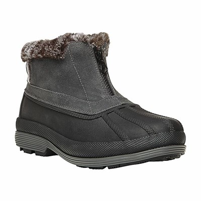 Botas Propet Lumi Ankle Zip Mujer Gris | DAXE-94571