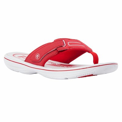 Sandalias Propet Edie Mujer Rojas | CVBL-28354