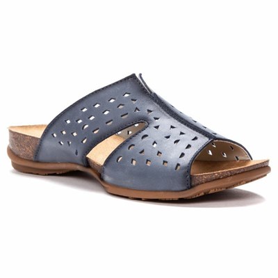 Sandalias Propet Fionna Mujer Azules | HJWR-23091