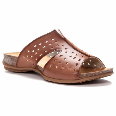 Sandalias Propet Fionna Mujer Marrones | RHZO-69785