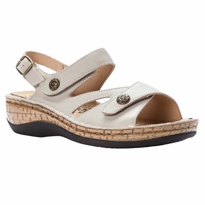 Sandalias Propet Jocelyn Mujer Creme | WRPO-32968