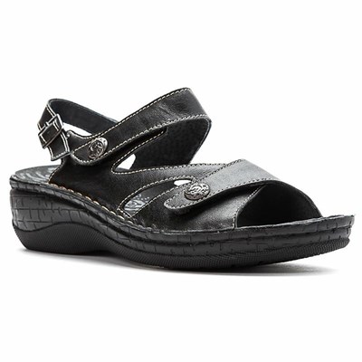 Sandalias Propet Jocelyn Mujer Negras | IZME-17689