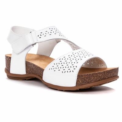 Sandalias Propet Phoebe Mujer Blancas | DBME-12358