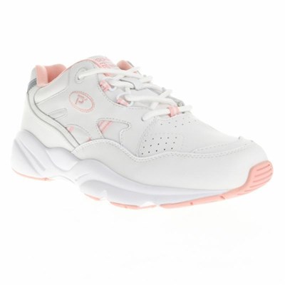 Zapatillas Propet Estabilidad Walker Mujer Blancas Rosas | ITSL-41760