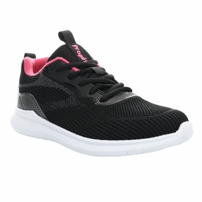 Zapatillas Propet TravelBound Pixel Mujer Negras Rosas | PDOK-06184