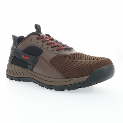 Zapatillas Propet Visp Hombre Marrones | ZXWU-95802