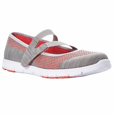 Zapatos Casuales Propet TravelWalker EVO Mary Jane Mujer Gris | GVFB-47298