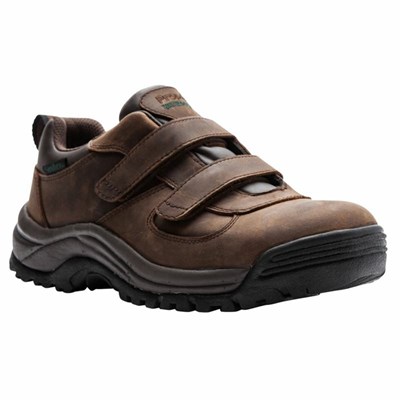 Zapatos Outdoor Propet Cliff Walker Low Correa Hombre Marrones | DFGM-51290