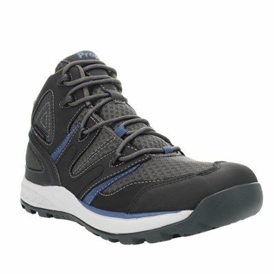 Zapatos Outdoor Propet Veymont Hombre Gris Azules | HAPW-20489