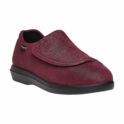 Zapatos Planos Propet Cush'N Foot Mujer Burdeos | CNOS-04671