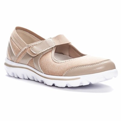 Zapatos Planos Propet Onalee Mujer Beige | DPGZ-67125